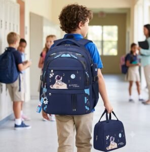 ACESAK Tech-Ready Backpack & Lunch Box Bundle
