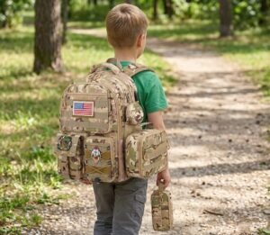 The Ultimate 4-Piece Boys' Camo Backpack Set