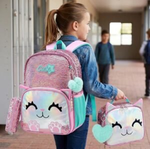 The Ultimate 4-in-1 3D Cat & Sequin Backpack
